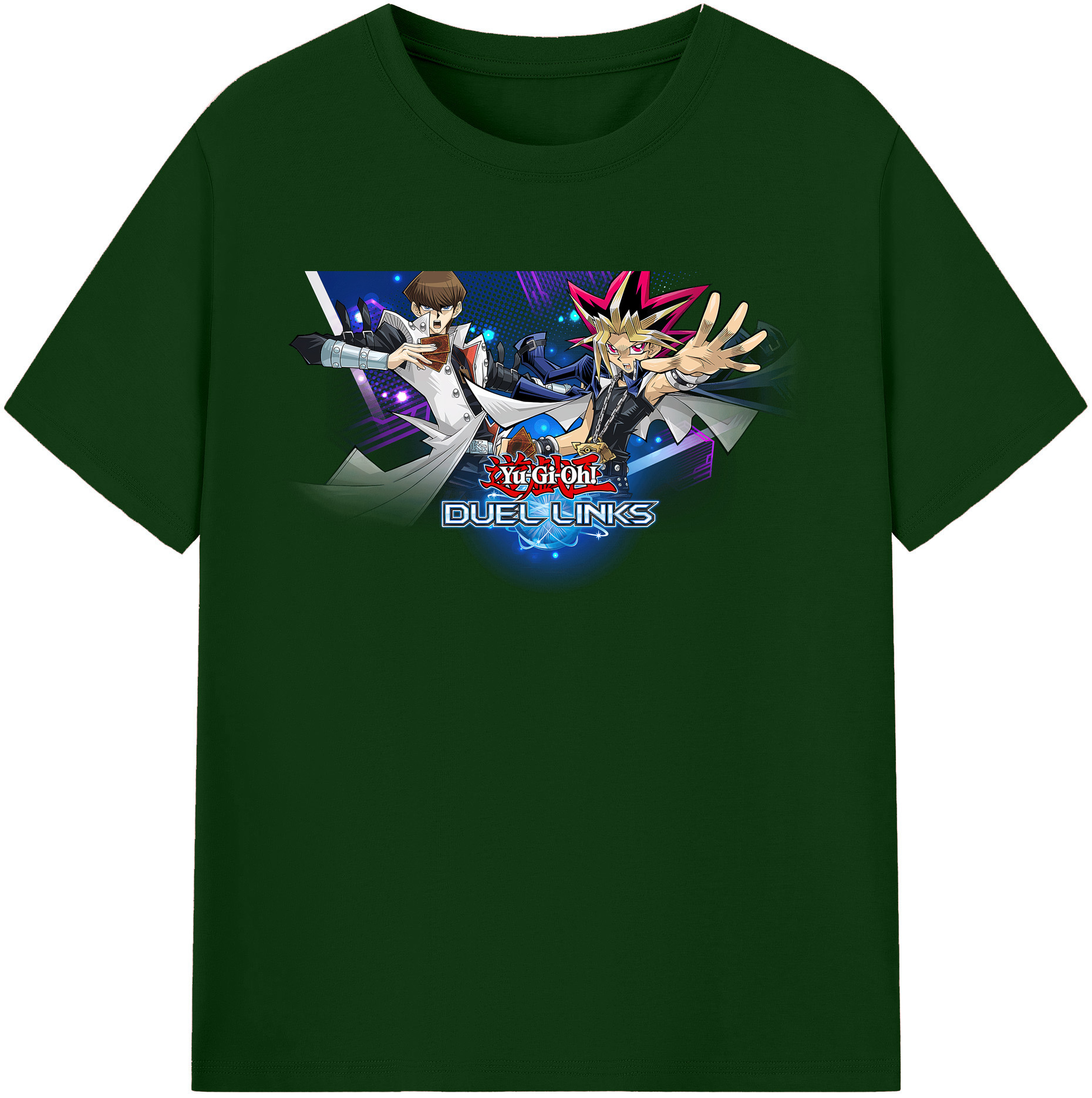 （画像用） 遊☆戯☆王 Yu-Gi-Oh! 綿100％半袖Tシャツ（フロントプリント）